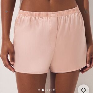 Skims Silk Boxer Shorts - villa